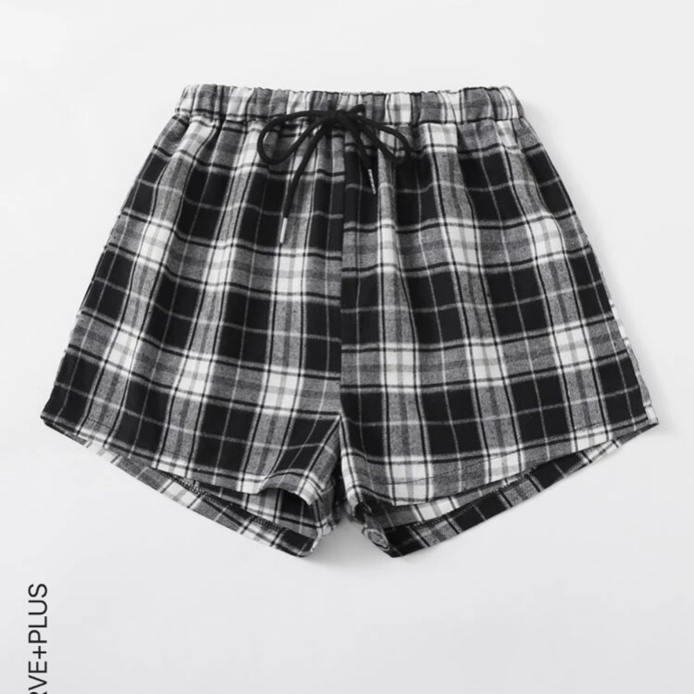 Plaid shorts